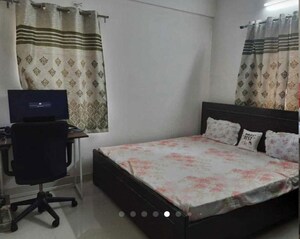 Living Room in 3 BHK Apartment at Luxor Apartment, Madhapur – for Rent