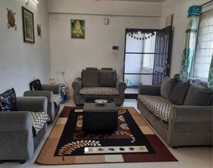 Living Room in 3 BHK Apartment at Luxor Apartment, Madhapur – for Rent