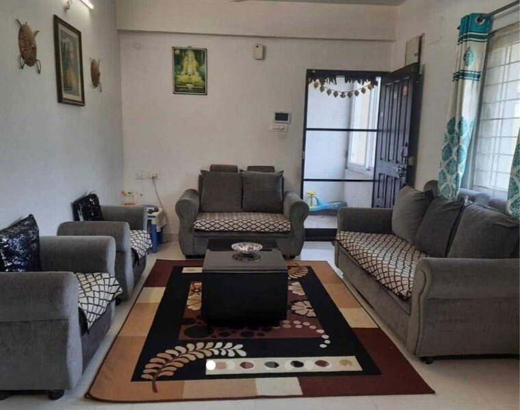 Living Room, luxor-apartment 3 Bedroom 1407 Sq.Ft. Apartment In Madhapur Hyderabad 9997247