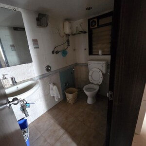 Bathroom in 2 BHK Apartment at Sheth Heights, Chembur – for Rent