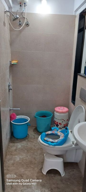 Bathroom in 2 BHK Apartment at Ekdant Shree Siddhivinayak Tower, Vartak Nagar – for Sale