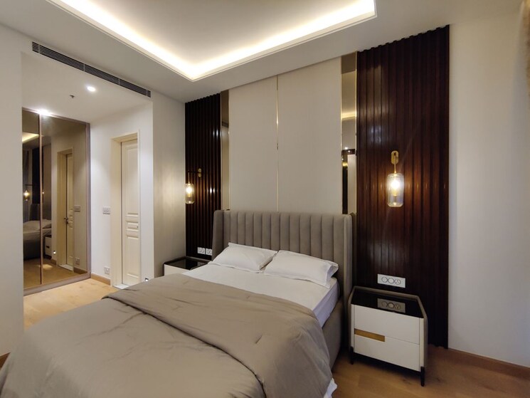 Bedroom, bhartiya-city-leela-residences Studio 851 Sq.Ft. Apartment In Thanisandra Main Road Bangalore 9997252