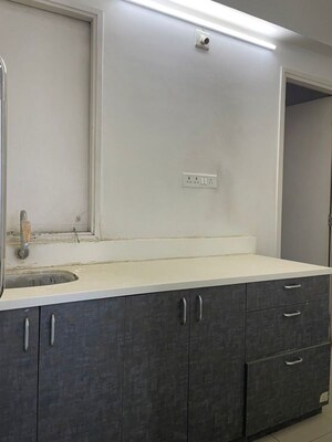 Bathroom in  Office Space at Goyal Titanium One , Bodakdev – for Rent