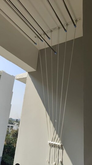 Staircase in 2 BHK Apartment at Puravankara Purva Zenium, Hosahalli – for Rent