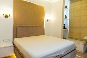 Bedroom in 3 BHK Apartment at Cosmos Horizon, Thane West – for Rent