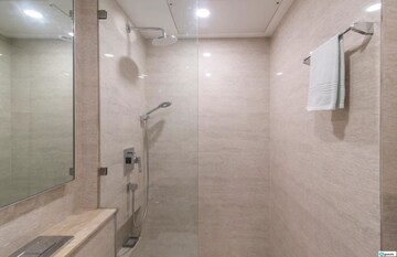 Bathroom in 1 BHK Apartment at Hiranandani Zen Maple, Powai – for Rent