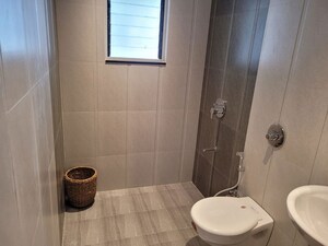 Bathroom in 2 BHK Apartment at Vishwas Yashraj Nakshatra, Satav Nagar – for Sale