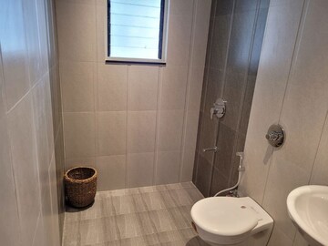 Bathroom in 2 BHK Apartment at Vishwas Yashraj Nakshatra, Satav Nagar – for Sale