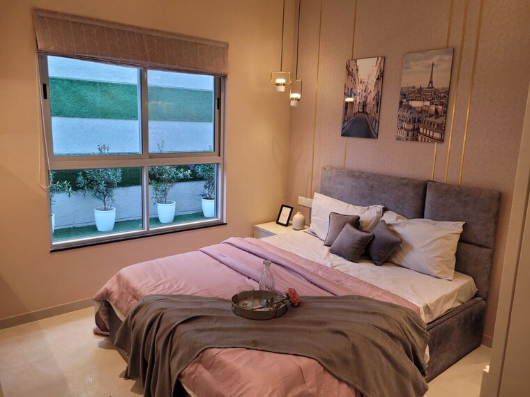 Bedroom, vishwas-yashraj-nakshatra 2 Bedroom 665 Sq.Ft. Apartment In Satav Nagar Pune 9997435