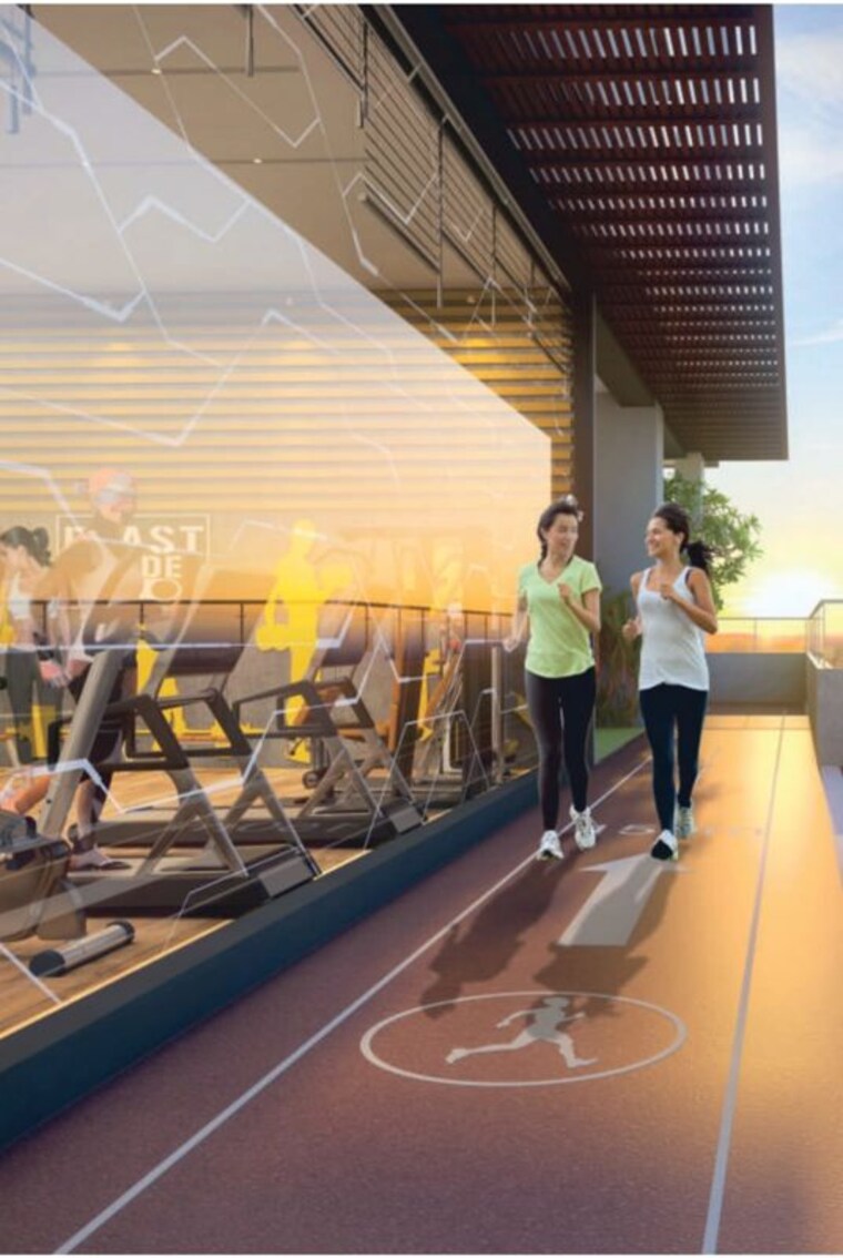Gym, ravet 3 Bedroom 996 Sq.Ft. Apartment In Ravet Pune 9997585