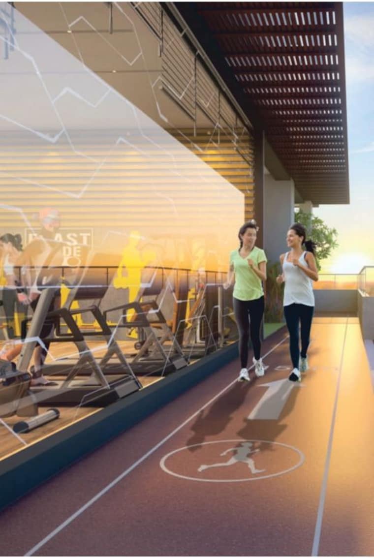 Gym, ravet 3 Bedroom 996 Sq.Ft. Apartment In Ravet Pune 9997585