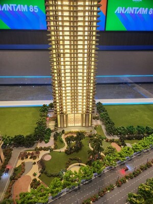 4 BHK Apartment – Exterior View View at Ganga Anantam, Sector 85 - for Sale