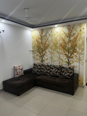 Bedroom in 2 BHK Apartment at Mantri Webcity, Hennur – for Rent