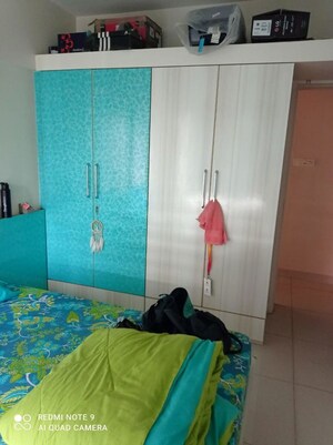 Bedroom in 2 BHK Apartment at Paranjape Schemes Yuthika, Baner – for Rent