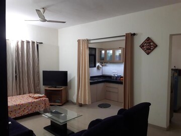 Living Room in 2 BHK Apartment at Paranjape Schemes Yuthika, Baner – for Rent