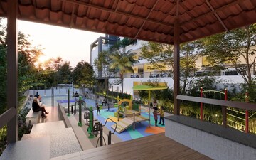 Swimming Pool in 2 BHK Apartment at Anshul Unity Towers, Hadapsar – for Sale