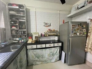 Kitchen in 3.5 BHK Builder Floor at Vikas Puri – for Rent