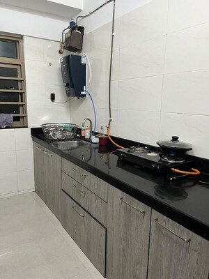 Kitchen in 2 BHK Apartment at Shrishti Synchronicity, Chandivali – for Rent