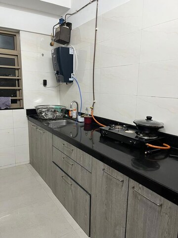 Kitchen in 2 BHK Apartment at Shrishti Synchronicity, Chandivali – for Rent