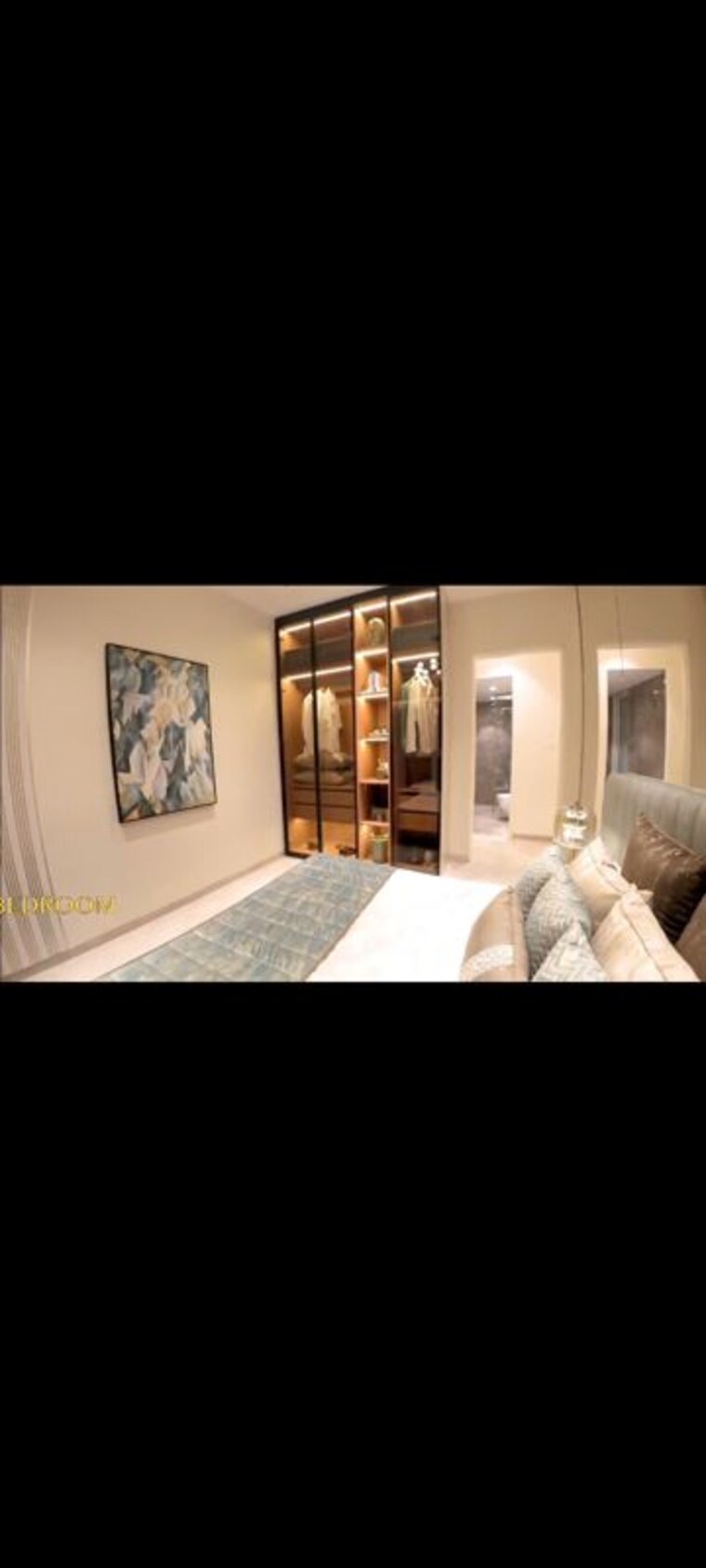 Bedroom, lnt-evara-heights 2 Bedroom 1150 Sq.Ft. Apartment In Panch Pakhadi Thane 9971047