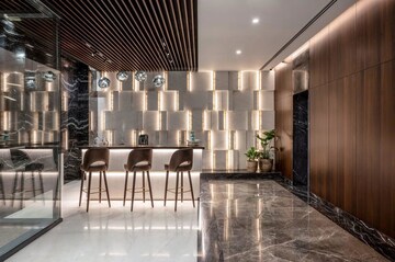 Staircase in 2 BHK Apartment at Prescon Midtown Bay, Mahim West – for Sale