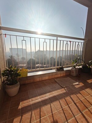 Balcony in 2 BHK Apartment at Sobha Dream Gardens, Thanisandra Main Road – for Rent