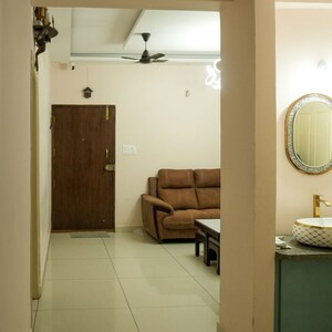 Bathroom in 2 BHK Apartment at Shreshta Southern Star, Akshayanagar – for Rent
