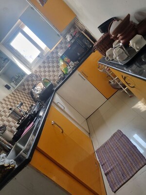 Kitchen in 3 BHK Apartment at Aishwarya Villa AS Rao Nagar, A S Rao Nagar – for Sale