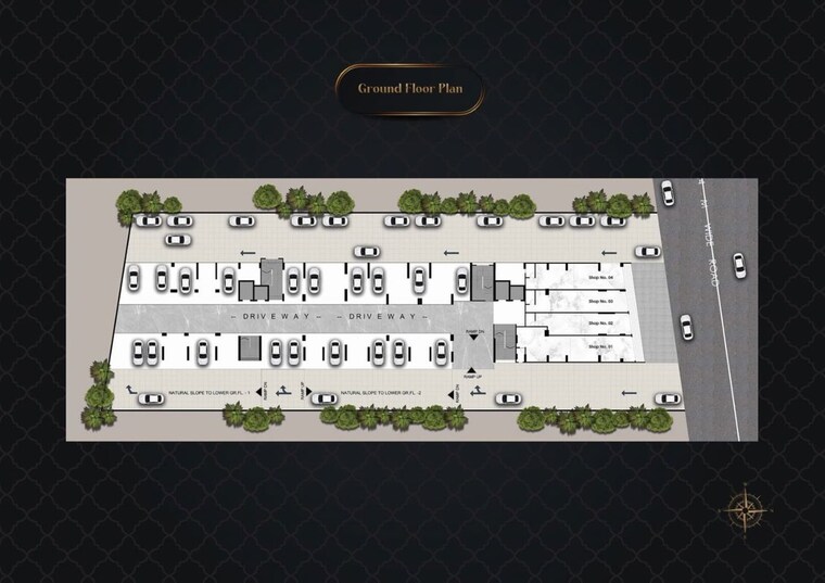 Master Plan, ikon-queens-tower 3 Bedroom 1180 Sq.Ft. Apartment In Mohammadwadi Pune 9932410