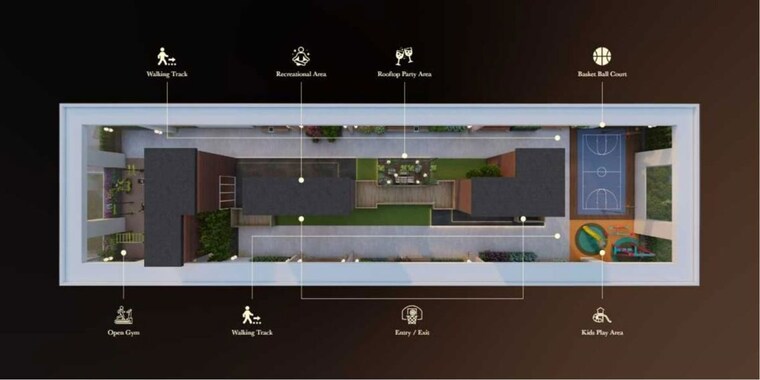 Team Area, ikon-queens-tower 3 Bedroom 1180 Sq.Ft. Apartment In Mohammadwadi Pune 9932410