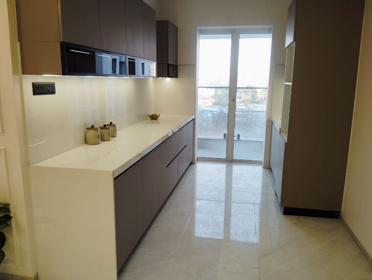 Kitchen, ikon-queens-tower 3 Bedroom 1180 Sq.Ft. Apartment In Mohammadwadi Pune 9932410