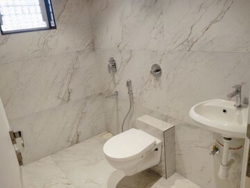 Bathroom in 3 BHK Apartment at Ikon Queens Tower, Mohammadwadi – for Sale