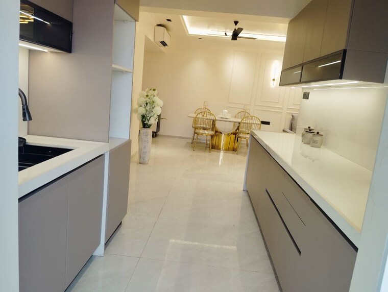 Kitchen, ikon-queens-tower 3 Bedroom 1180 Sq.Ft. Apartment In Mohammadwadi Pune 9932410