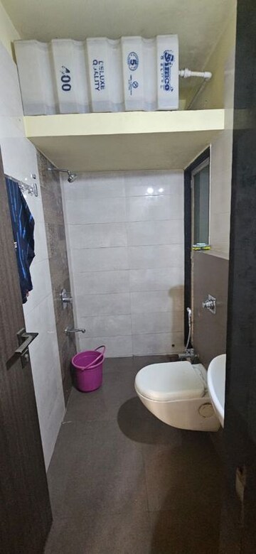 Bathroom in 1 BHK Apartment at Himalaya CHS Kalyan East, Kalyan East – for Rent