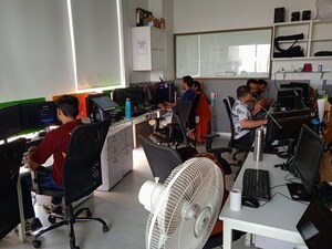 Team Area in  Office Space at Eco Star, Goregaon East – for Rent