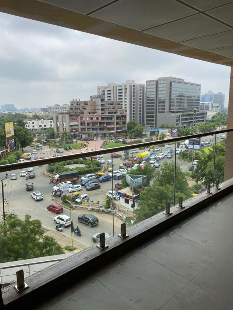 Balcony, shilp-one Commercial Office Space 944 Sq.Ft. In Shilaj Ahmedabad 9998444