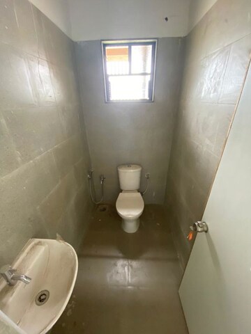 Bathroom in  Office Space at Shilp One , Shilaj – for Sale