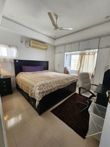 Living Room in 4 BHK Apartment at Hill Ridge Springs, Gachibowli – for Rent