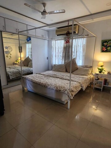 Living Room in 4 BHK Apartment at Hill Ridge Springs, Gachibowli – for Rent