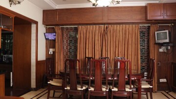 Dining area in 4 BHK Villa at Vijaya Bank Layout – for Rent