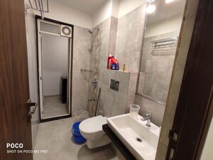 Bathroom in 2 BHK Apartment at Omkar Ananta, Goregaon East – for Rent