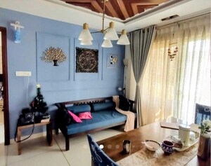 Living Room in 2 BHK Apartment at Aparna Serene Park, Kondapur – for Rent