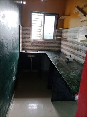 Kitchen in 1.5 BHK Villa at Park Circus – for Rent