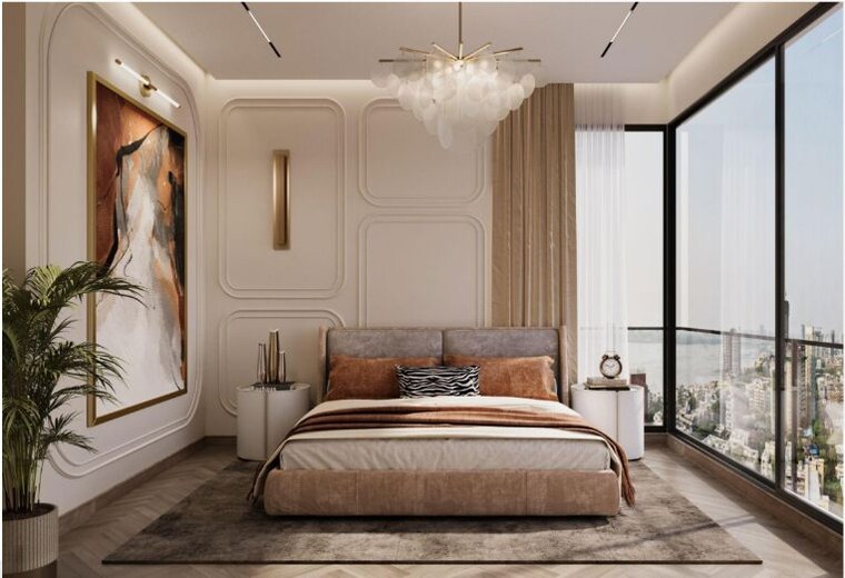 Bedroom, sugee-vijayshree 3 Bedroom 1300 Sq.Ft. Apartment In Dadar West Mumbai 9998656