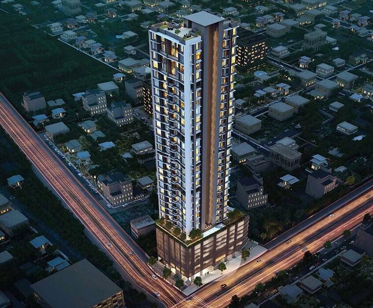 Exterior View, suraj-palette 2 Bedroom 908 Sq.Ft. Apartment In Dadar West Mumbai 9998654