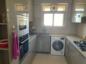 Kitchen in 3 BHK Apartment at Heranadani Meadows Gemini, Ghodbunder Road – for Rent