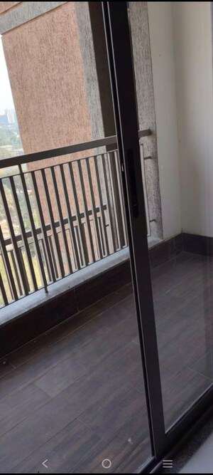 Balcony in 3 BHK Apartment at Aashray Arise, Shilaj – for Rent