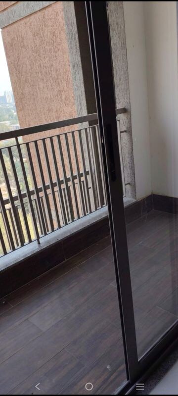 Balcony in 3 BHK Apartment at Aashray Arise, Shilaj – for Rent