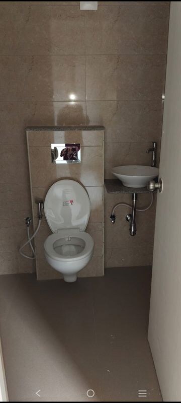 Bathroom in 3 BHK Apartment at Aashray Arise, Shilaj – for Rent