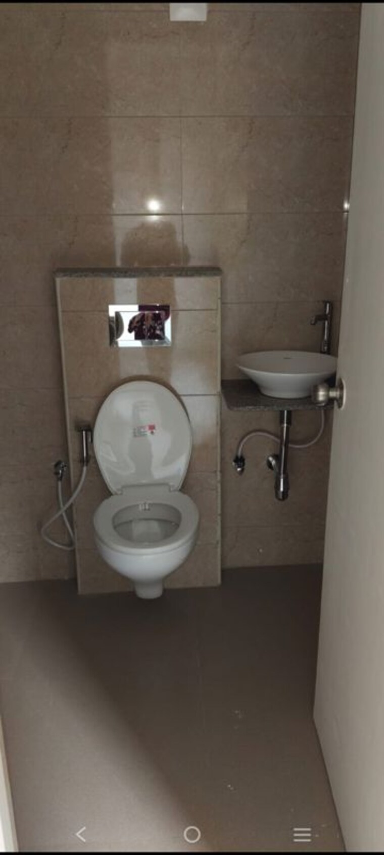 Bathroom, aashray-arise 3 Bedroom 1301 Sq.Ft. Apartment In Shilaj Ahmedabad 9998792